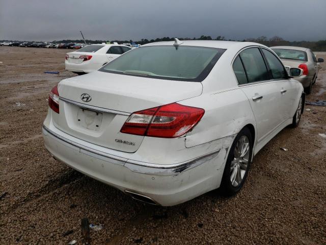 KMHGC4DD2CU193867 - 2012 HYUNDAI GENESIS 3.8L 白色 照片 4