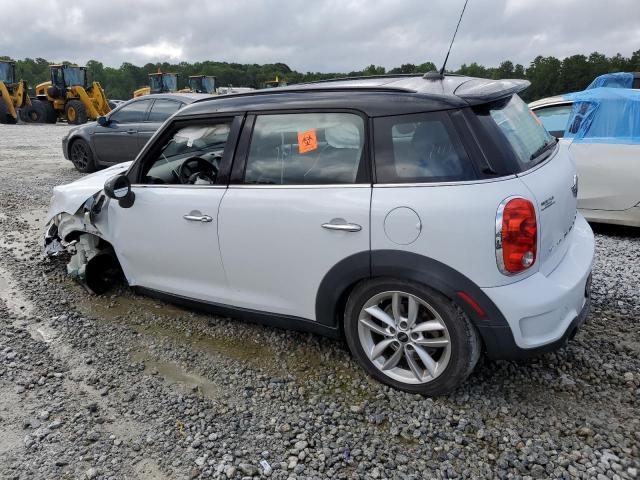 WMWZC3C55EWP27837 - 2014 MINI COOPER S COUNTRYMAN WHITE photo 2