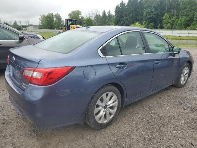 4S3BNAF66F3064448 - 2015 SUBARU LEGACY 2.5I PREMIUM BLUE photo 3