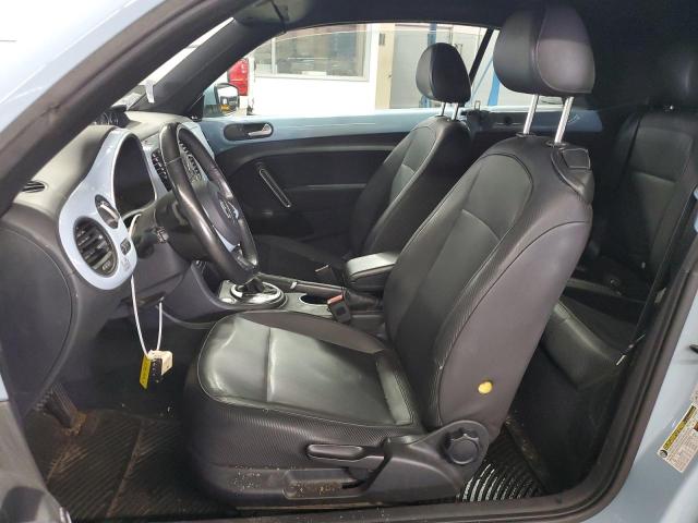 3VW5L7ATXDM810492 - 2013 VOLKSWAGEN BEETLE BLUE photo 7