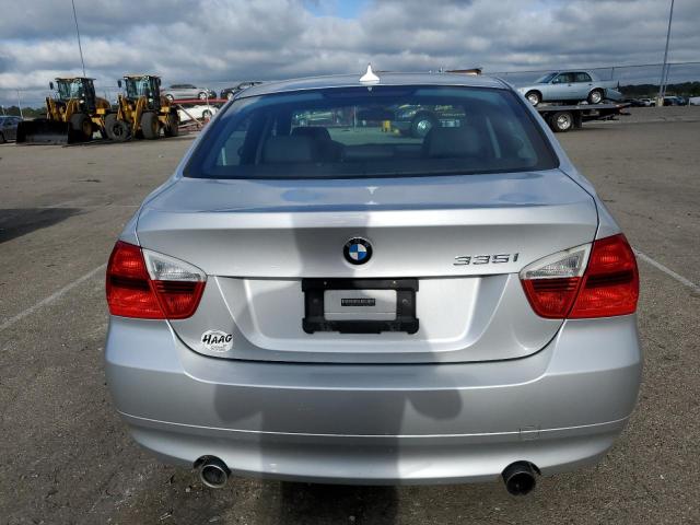 WBAVB73537KY61734 - 2007 BMW 335 I SILVER photo 6