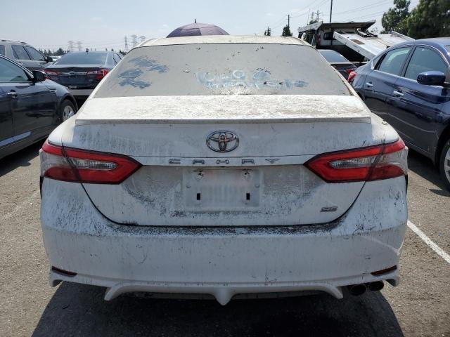 4T1B11HK0JU602145 - 2018 TOYOTA CAMRY L WHITE photo 6