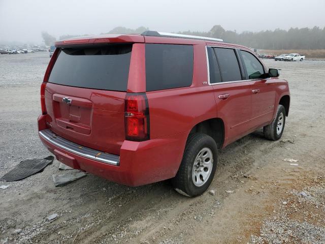 1GNSCCKC6FR566975 - 2015 CHEVROLET TAHOE C1500 LTZ RED photo 4