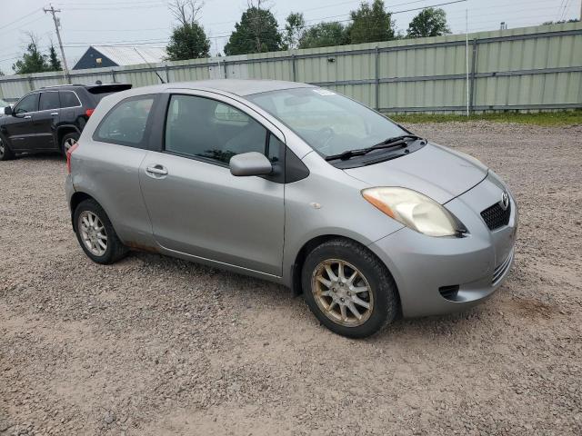 JTDJT923675091165 - 2007 TOYOTA YARIS SILVER photo 4