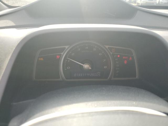 2HGFA16619H342107 - 2009 HONDA CIVIC LX-S 银色 照片 9