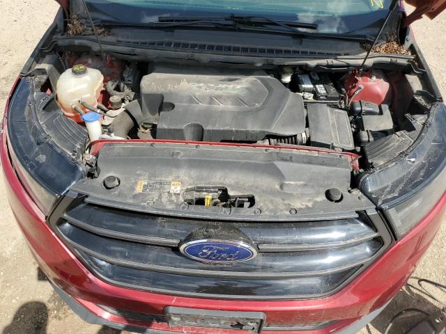 2FMTK3AP7FBC37673 - 2015 FORD EDGE SPORT 红色 照片 11