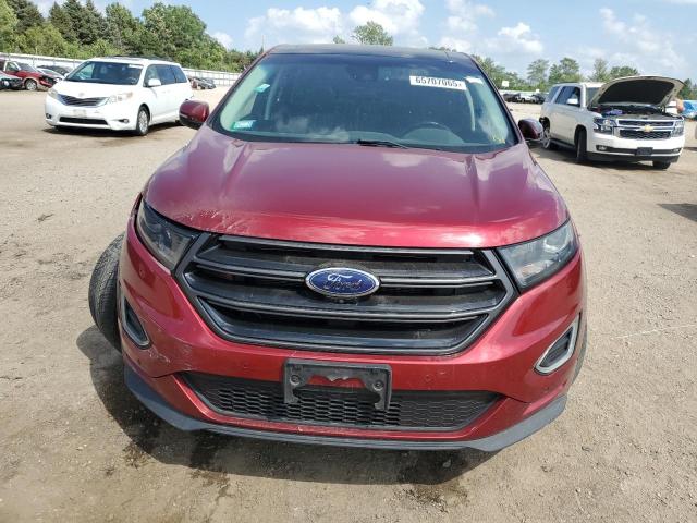 2FMTK3AP7FBC37673 - 2015 FORD EDGE SPORT 红色 照片 5