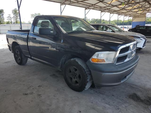 1D3HB16K89J507593 - 2009 DODGE RAM 1500 BLACK photo 4