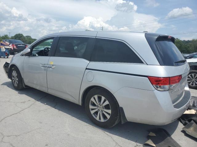 5FNRL5H60EB089467 - 2014 HONDA ODYSSEY EXL SILVER photo 2