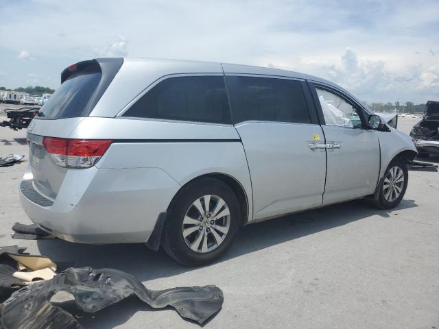 5FNRL5H60EB089467 - 2014 HONDA ODYSSEY EXL SILVER photo 3