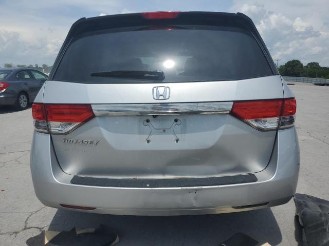 5FNRL5H60EB089467 - 2014 HONDA ODYSSEY EXL SILVER photo 6