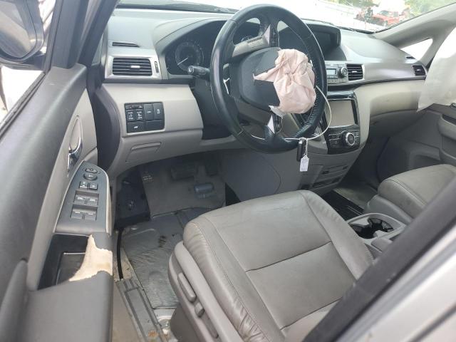 5FNRL5H60EB089467 - 2014 HONDA ODYSSEY EXL SILVER photo 8