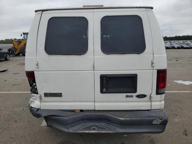 1FTNE2EW0BDB32476 - 2011 FORD ECONOLINE E250 VAN WHITE photo 6