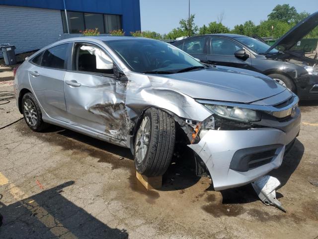 19XFC2E55JE012686 - 2018 HONDA CIVIC LX 银色 照片 4