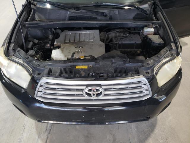 JTEDS41A782029307 - 2008 TOYOTA HIGHLANDER BLACK photo 12