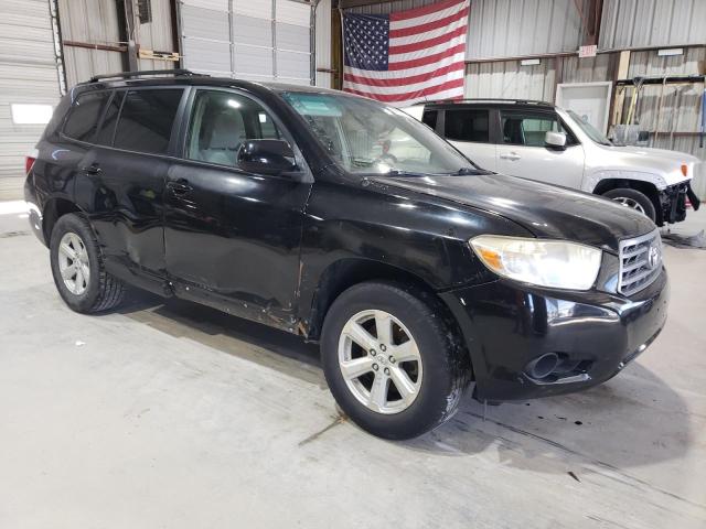 JTEDS41A782029307 - 2008 TOYOTA HIGHLANDER BLACK photo 4