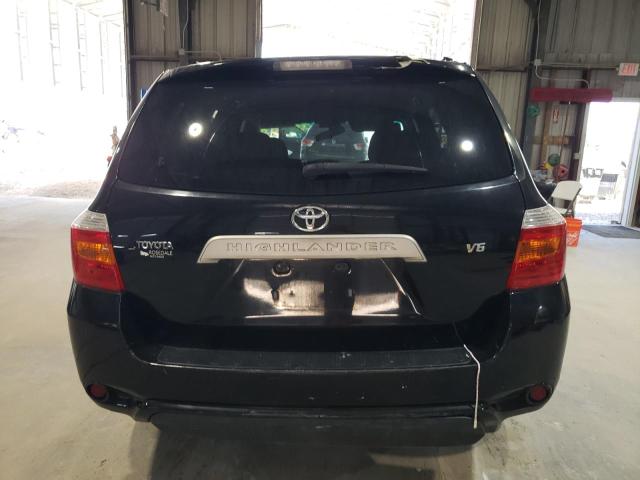 JTEDS41A782029307 - 2008 TOYOTA HIGHLANDER BLACK photo 6