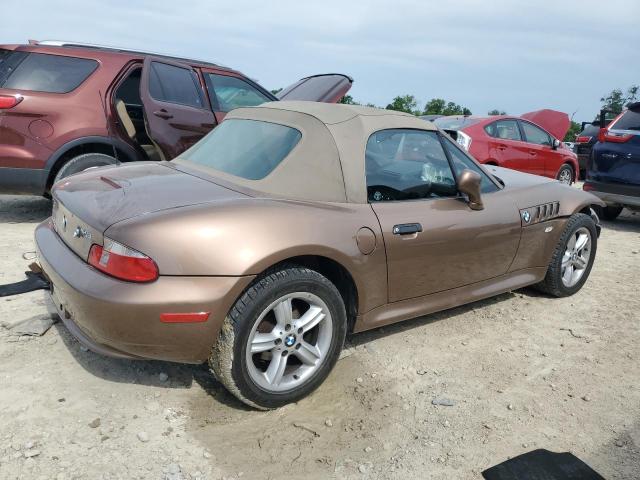 4USCH9346YLF85814 - 2000 BMW Z3 2.3 BROWN photo 3