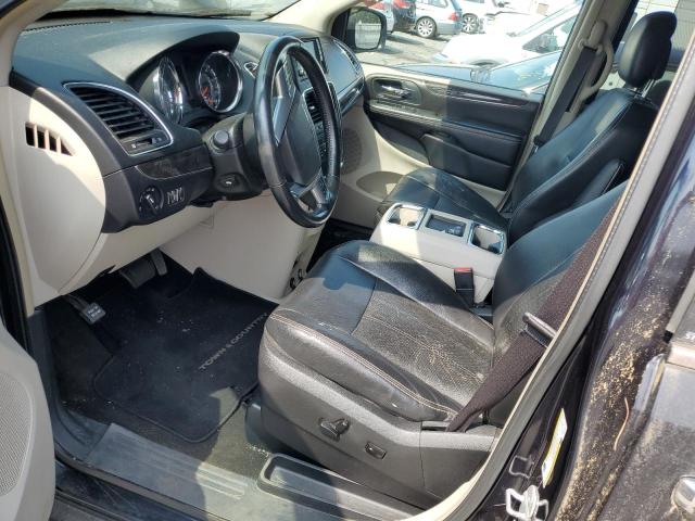 2A4RR8DG8BR607401 - 2011 CHRYSLER TOWN & COU TOURING L BLUE photo 7