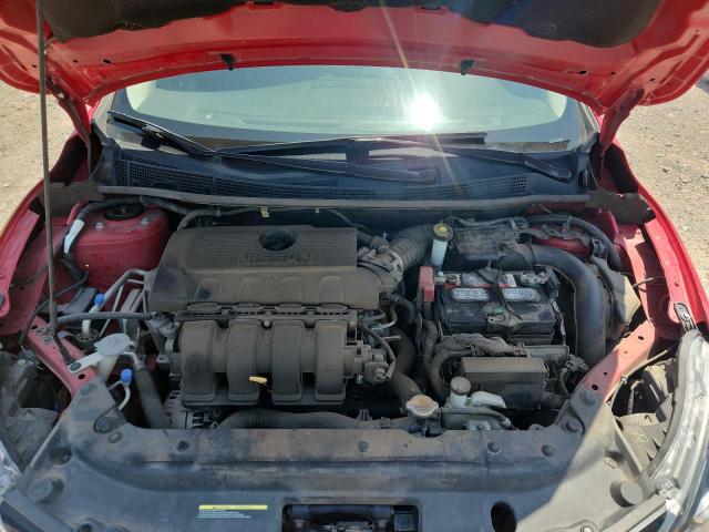 3N1AB7AP4KY333400 - 2019 NISSAN SENTRA S RED photo 11