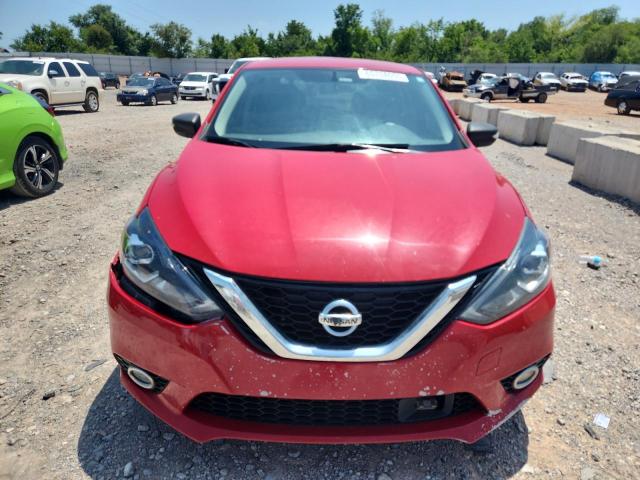 3N1AB7AP4KY333400 - 2019 NISSAN SENTRA S RED photo 5