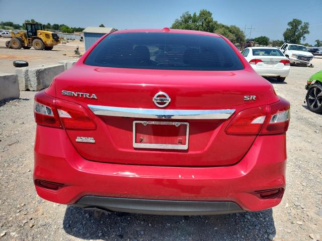3N1AB7AP4KY333400 - 2019 NISSAN SENTRA S RED photo 6