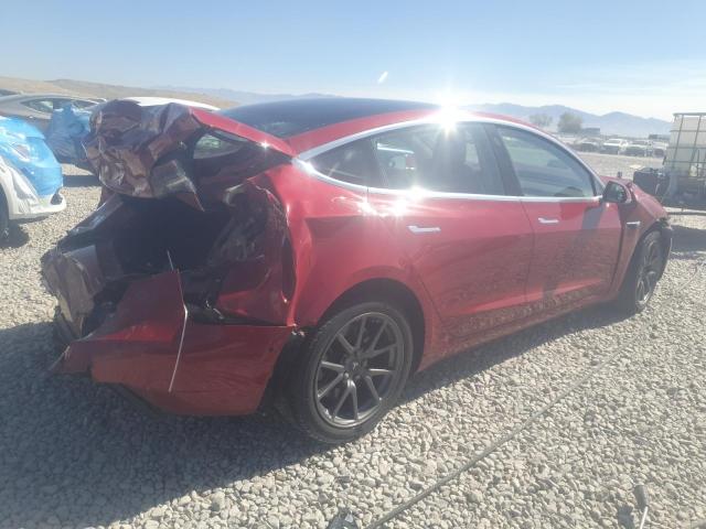 5YJ3E1EB5KF496755 - 2019 TESLA MODEL 3 أحمر صورة 3