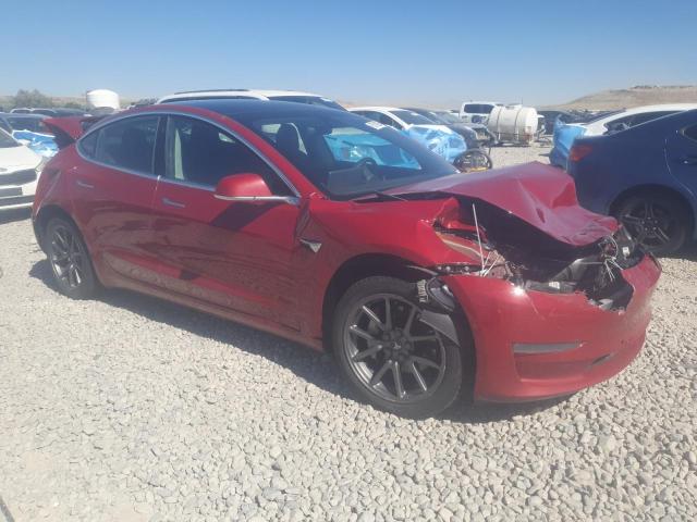 5YJ3E1EB5KF496755 - 2019 TESLA MODEL 3 أحمر صورة 4