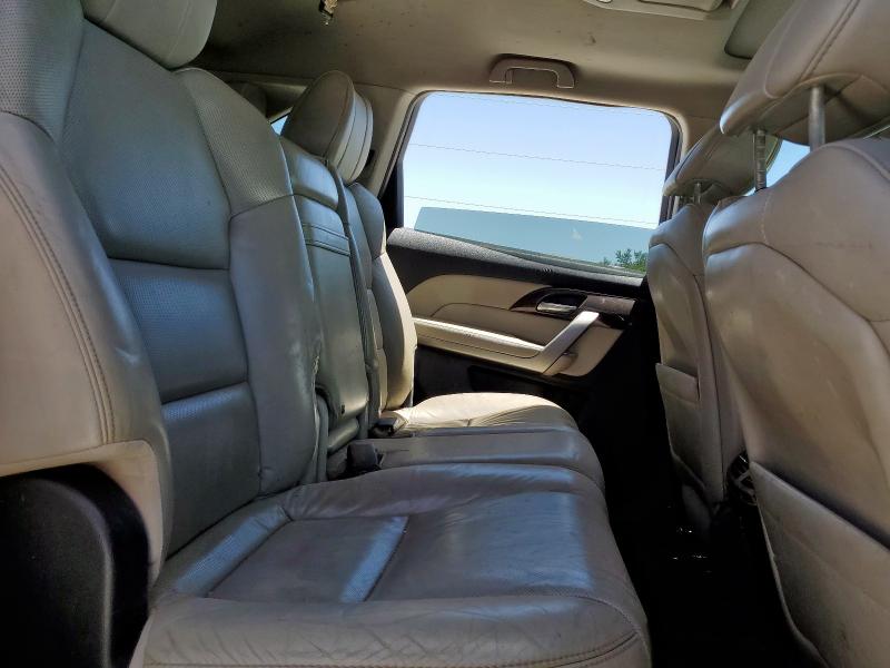 2HNYD2H77AH534088 - 2010 ACURA MDX ADVANCE SILVER photo 11