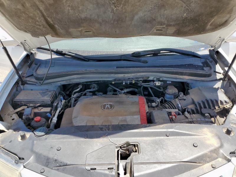 2HNYD2H77AH534088 - 2010 ACURA MDX ADVANCE SILVER photo 12