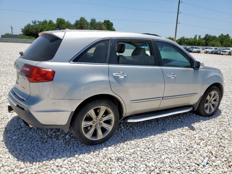 2HNYD2H77AH534088 - 2010 ACURA MDX ADVANCE SILVER photo 3