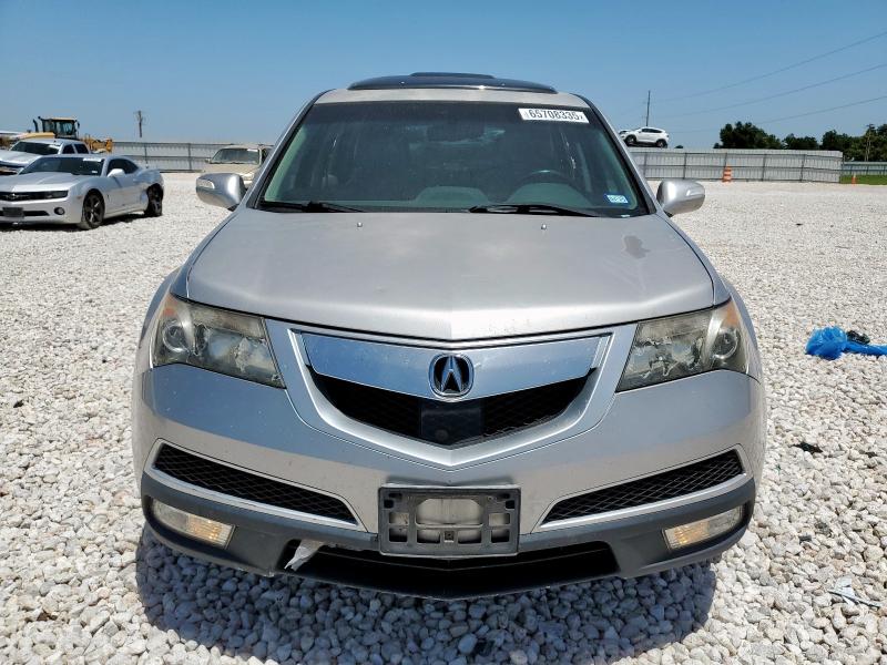 2HNYD2H77AH534088 - 2010 ACURA MDX ADVANCE SILVER photo 5