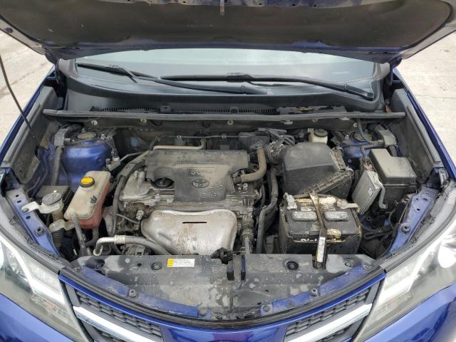 2T3BFREV7FW407852 - 2015 TOYOTA RAV4 LE BLUE photo 12