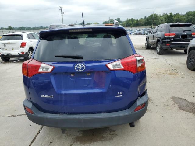 2T3BFREV7FW407852 - 2015 TOYOTA RAV4 LE BLUE photo 6