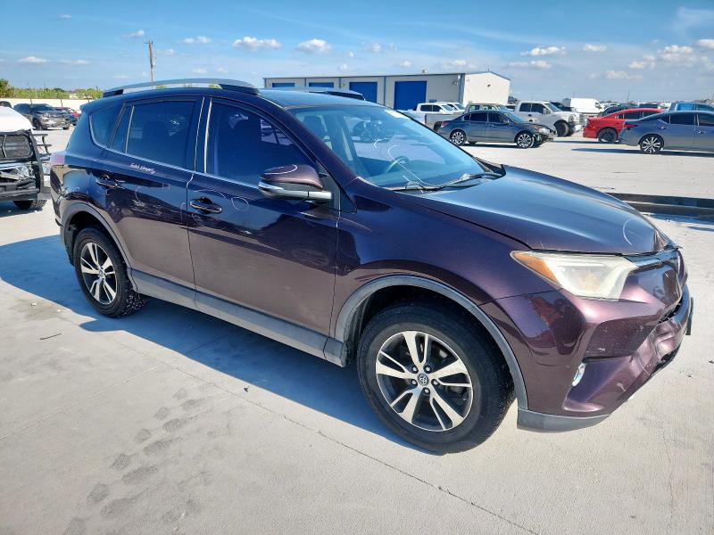 2T3WFREV3GW296963 - 2016 TOYOTA RAV4 XLE 栗色 照片 4