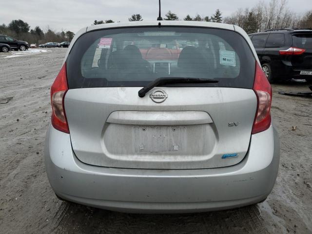 3N1CE2CP2EL400030 - 2014 NISSAN VERSA NOTE S SILVER photo 6