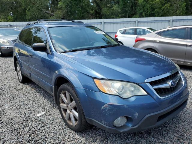 4S4BP61C587303290 - 2008 SUBARU OUTBACK 2.5I BLUE photo 4