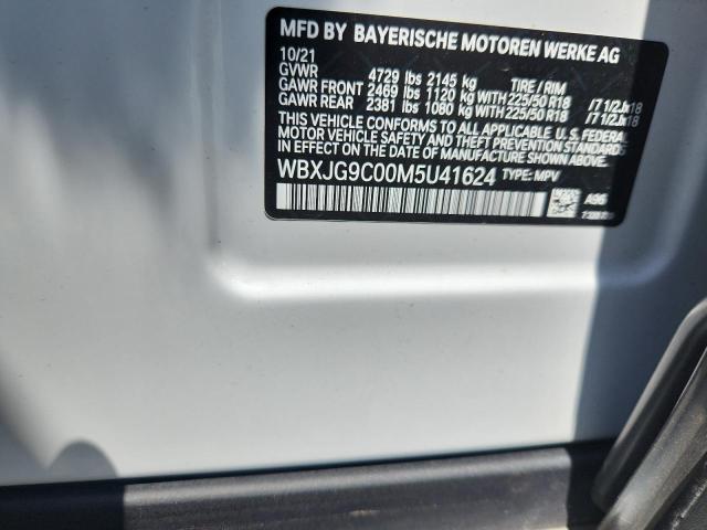 WBXJG9C00M5U41624 - 2021 BMW X1 XDRIVE28I WHITE photo 14