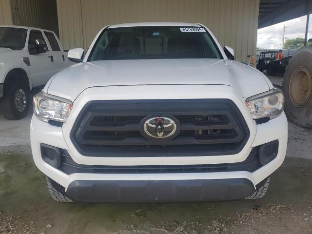 3TYRX5GN2MT009744 - 2021 TOYOTA TACOMA ACCESS CAB WHITE photo 5