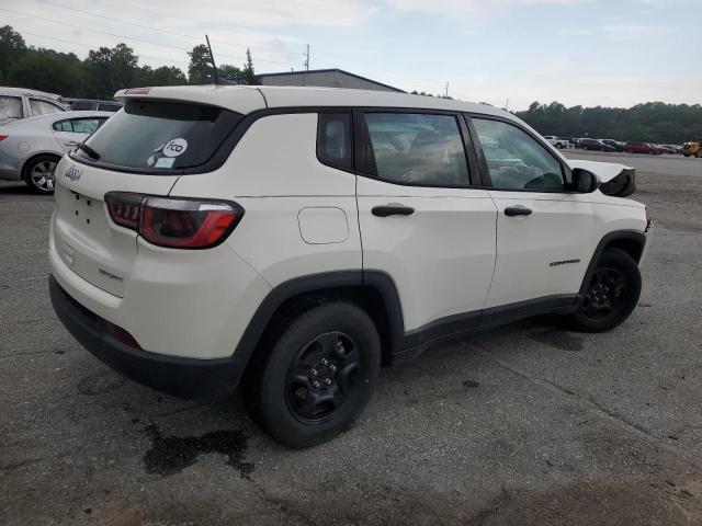 3C4NJCAB6KT814972 - 2019 JEEP COMPASS SPORT 白色 照片 3