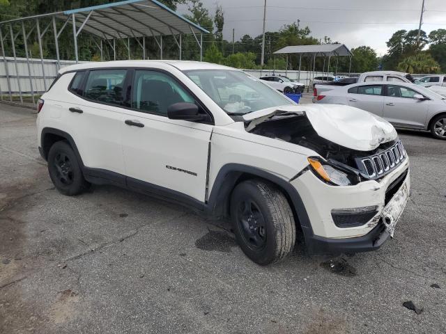 3C4NJCAB6KT814972 - 2019 JEEP COMPASS SPORT 白色 照片 4