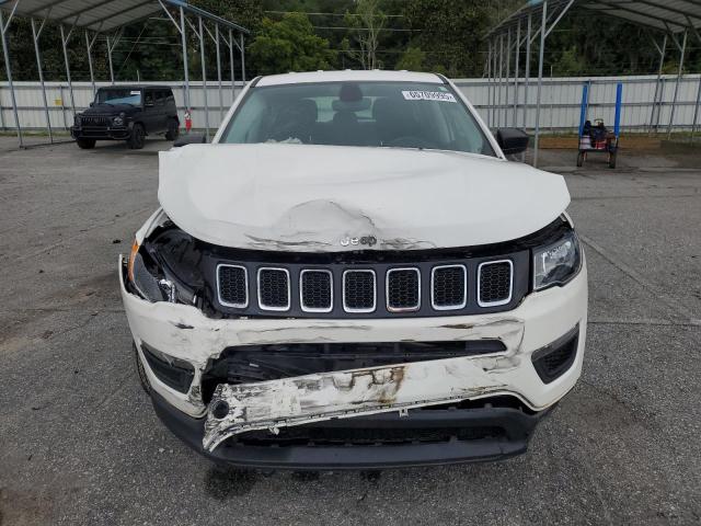 3C4NJCAB6KT814972 - 2019 JEEP COMPASS SPORT 白色 照片 5