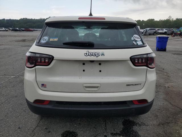3C4NJCAB6KT814972 - 2019 JEEP COMPASS SPORT 白色 照片 6