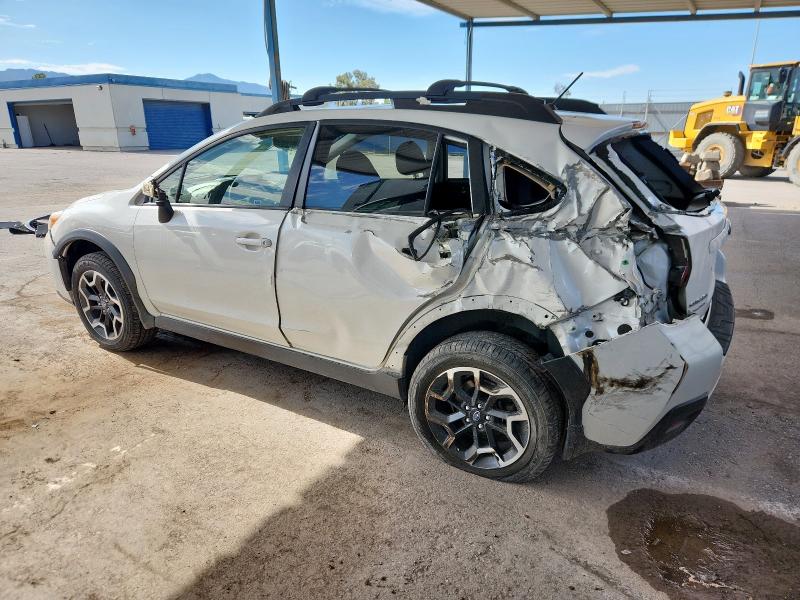 JF2GPABC7HH244363 - 2017 SUBARU CROSSTREK PREMIUM WHITE photo 2