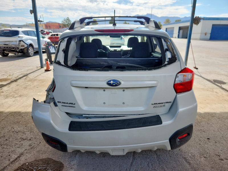 JF2GPABC7HH244363 - 2017 SUBARU CROSSTREK PREMIUM WHITE photo 6