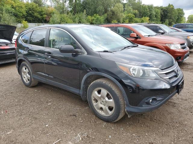 2HKRM4H77DH107110 - 2013 HONDA CR-V EXL BLACK photo 4