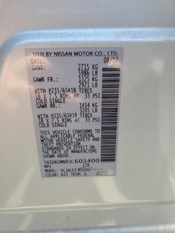 5N1DR2MN9JC605400 - 2018 NISSAN PATHFINDER S SILVER photo 13