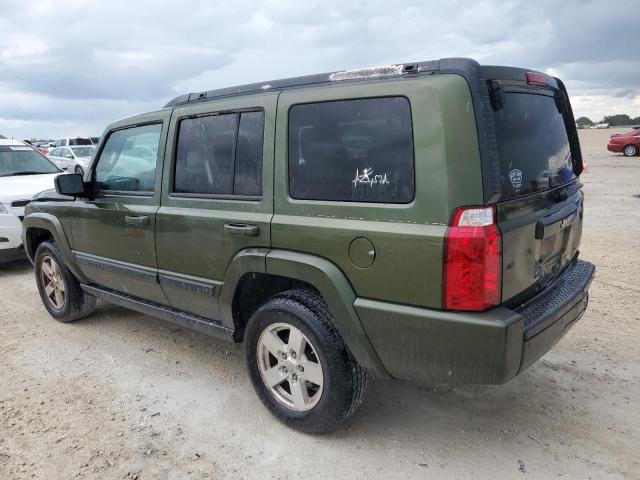 1J8HH48K97C622753 - 2007 JEEP COMMANDER GREEN photo 2