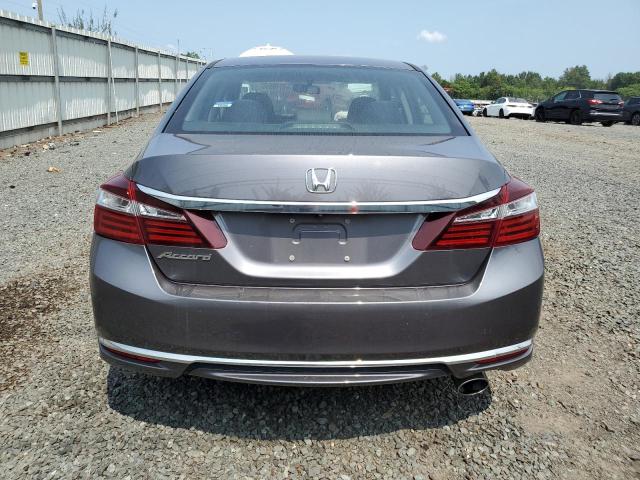 1HGCR2F31HA293138 - 2017 HONDA ACCORD LX GRAY photo 6