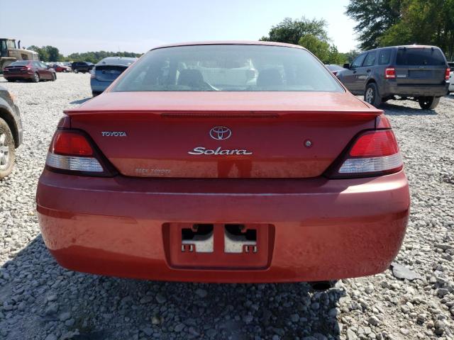 2T1CF22P9YC367191 - 2000 TOYOTA CAMRY SOLA SE RED photo 6
